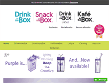 Tablet Screenshot of drinkinthebox.com